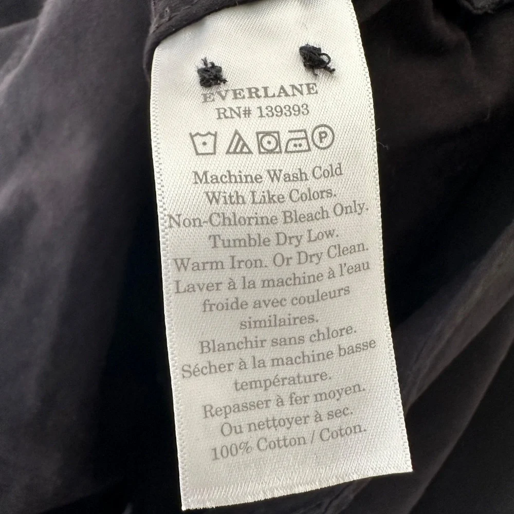 Everlane Day Tripper Dress - Black XXS - Picture 9 of 10